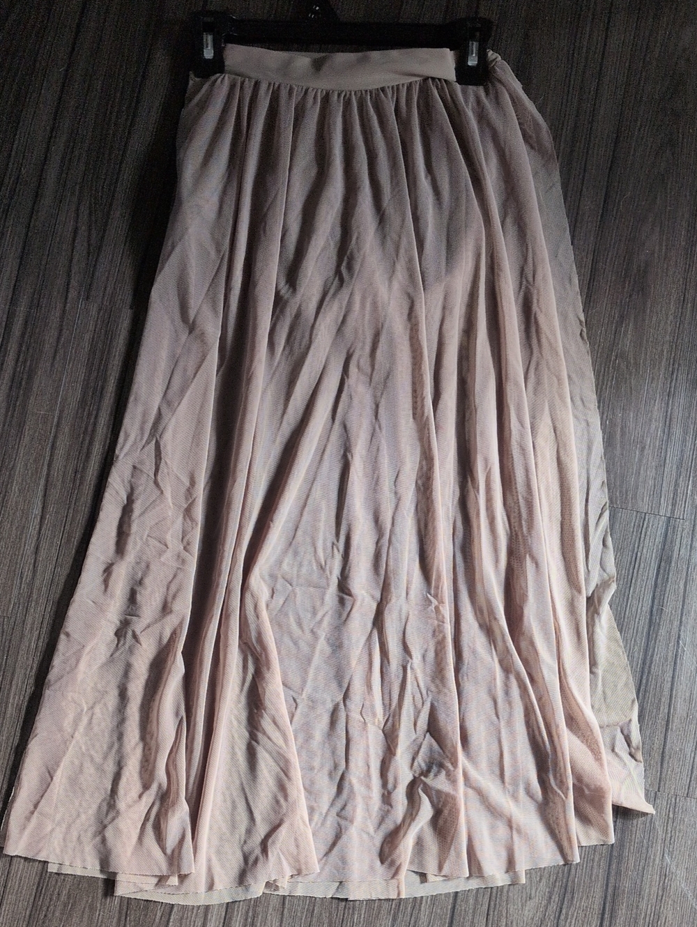 Brown Kelle Sheer Skirt